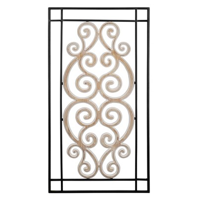 Scroll Metal Wall Decor Target