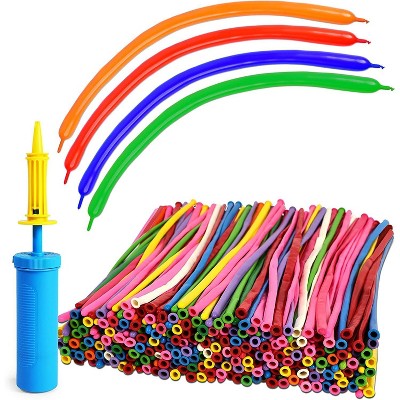 Balloon Twisting Kit, Includes Pump and Twist Balloons (400 Pieces)