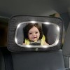 Baby Car Mirror with LED Light ‎