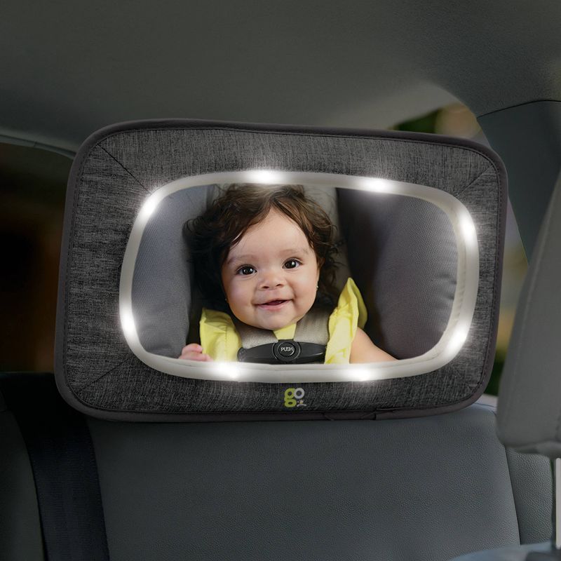Go by Goldbug Light Up Mirror For Rear And Forward Facing Car Seats, 5 of 11
