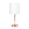 Creekwood Home Contemporary Bedside Table Lamps with USB Port - 2 of 4