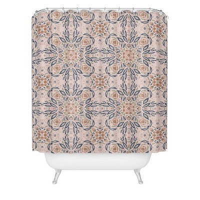 Pimlada Phuapradit Brigitte Shower Curtain Blue - Deny Designs