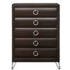 Acme Furniture Tablita Dresser Dark Merlot Finish - 2 of 4