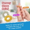 Impresa 10 Pack Spiky Sensory Finger Rings - Acupressure Fidget Toys for Kids and Adults - 2 of 4