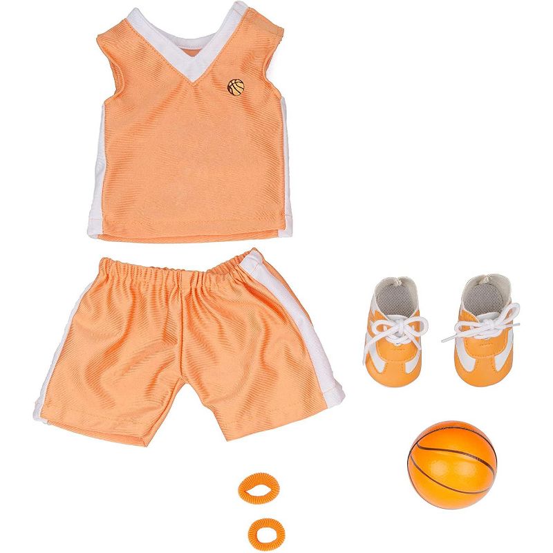 Dress Along Dolly Basketball Uniform Outfit for American Girl Doll, 4 of 5