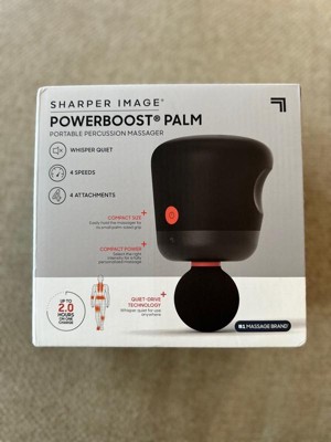 Sharper Image Powerboost Palm Portable Percussion Massager