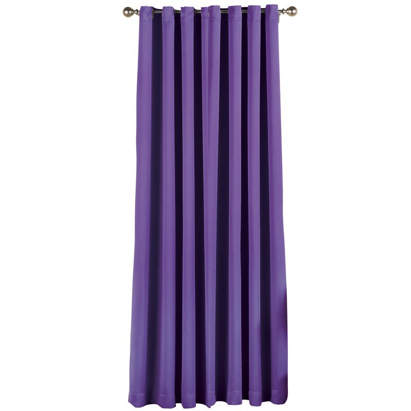 Collections Etc Energy Saving Blackout Curtain Panels, Single Panel,, 1 of 4