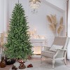 ORRD 6ft Artificial Christmas Tree, 1168 Branches, Lush PE+PVC Pine, Easy Assembly with Stand - 2 of 4