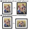 Americanflat Poster Frame with Mat - Wooden Picture Frame with Plexiglass Cover - 4 of 4