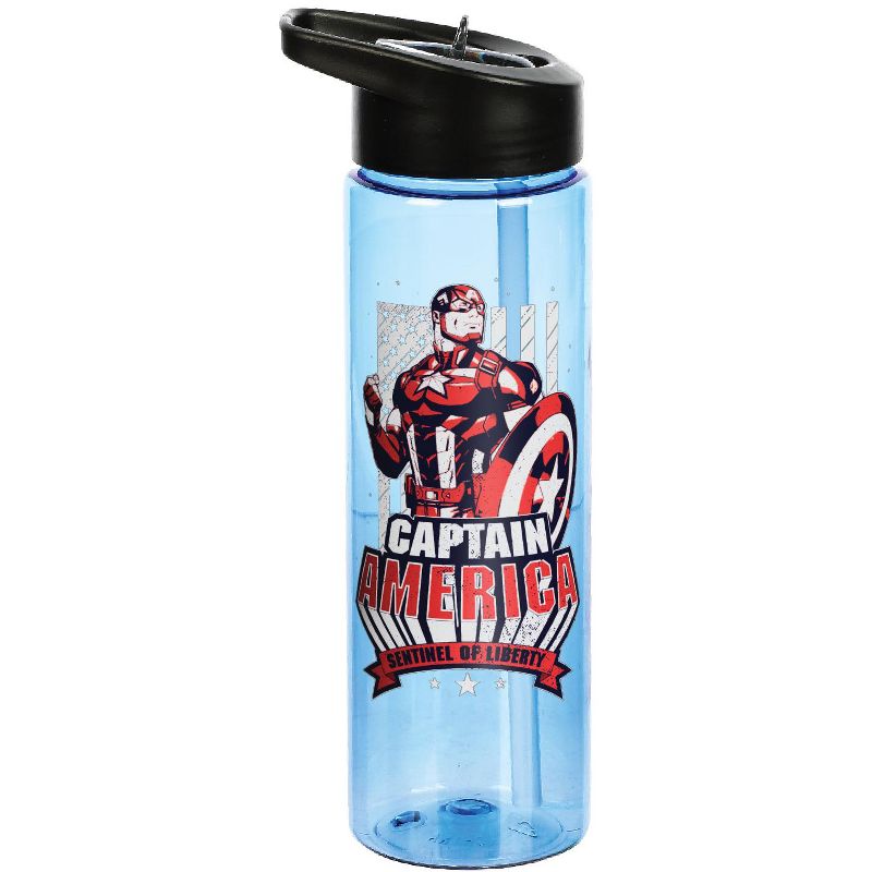 Marvel Avengers Captain America Sentinel Of Liberty 24 Oz SK Water Bottle, 1 of 3
