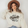 Simply Sage Market Women's Graphic Sweatshirt Nashville Tennessee Boots - 2 of 2