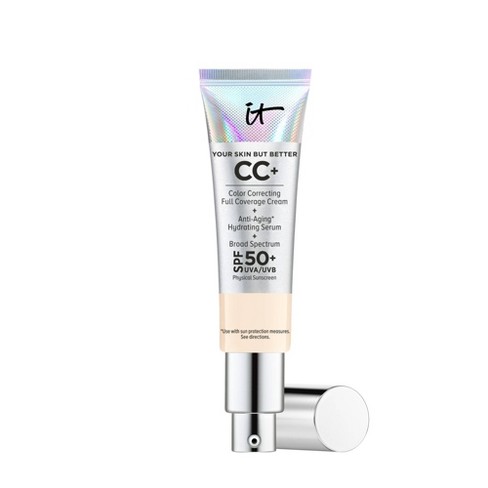IS THIS IT Cosmetics CC+ full coverage cream SPF50 A MUST HAVE