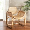 Nadie Rattan Accent Chair - ACH1012 - Safavieh - 4 of 4