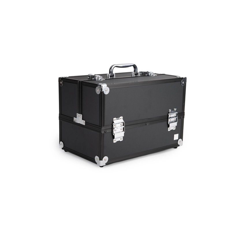 Caboodles Large Primped and Primed Train Case - Black - 13.7oz, 1 of 8