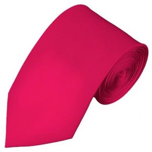 Men's Solid Color Slim 2.75 Inch Wide And 58 Inch Long Neckties - 1 of 4