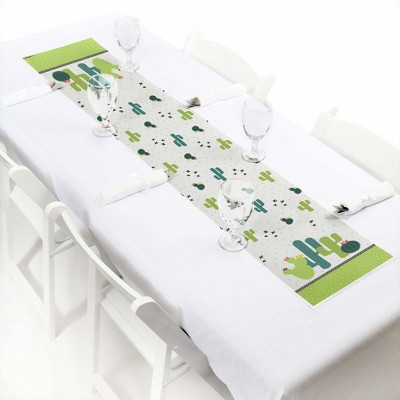 Big Dot of Happiness Prickly Cactus Party - Petite Fiesta Party Paper Table Runner - 12 x 60 inches