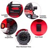 2 Seaters Kids Ride On Truck, 24V 9Ah Electric Riding Car with Remote Control, Led Light, Storage Space, Bottle Holder, Music, Horn, USB - 3 of 4