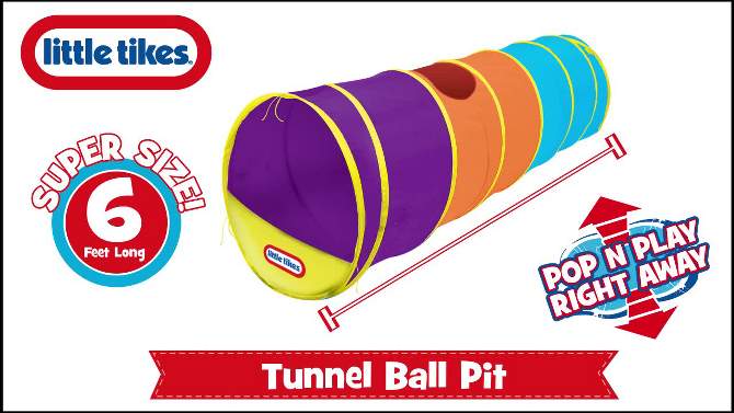 Little Tikes Tunnel Ball Pit, 2 of 7, play video