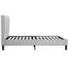 Full Size Upholstered Platform Bed with Tufted Headboard for Bedroom - 4 of 4