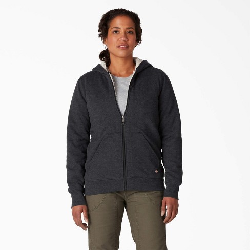 Carhartt Women's High Pile Fleece Jacket, Black, X-Small 