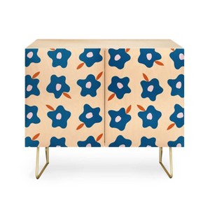 Maritza Lisa Wonky Spring Flowers Credenza - Deny Designs - 1 of 3