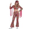 HalloweenCostumes.com Womens World Peace Hippie Costume - 3 of 4