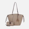 MKF Collection Liv Vegan Leather Women’s Tote Handbag with Matching Wallet by Mia K - 2 of 4