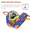 Tirrinia Fashionable Lunch Bag with Leather Handle, Insulated  Reusable Lunch Totes for Women & Men, Lunch Box for Working, Picnic, School - 2 of 4