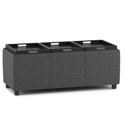 Franklin Storage Ottoman and benches - WyndenHall