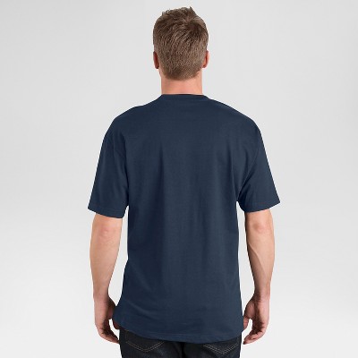 petiteDickies Men's 2 Pack Cotton Short Sleeve Pocket T-Shirt - Dark Navy L, Size: Large, Dark Blue