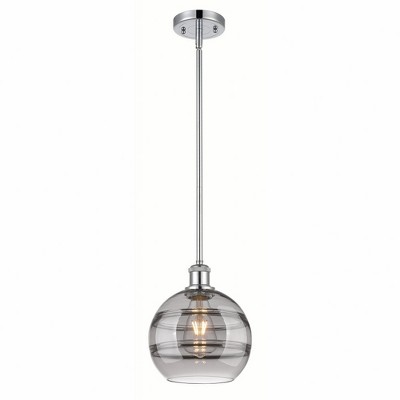Rochester - 1 Light Stem Hung Mini Pendant In Industrial Style-9.88 Inches Tall and 8 Inches Wide