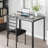 Dining Table for 4, Small Table and Chairs Set of 4, Dinette Set for 4, Square Dinner Table Set, Kitchen & Dining Room Sets for Small Space - 2 of 4