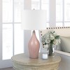 Hudson and Canal 28.25" Tall Porcela Table Lamp with Fabric Shade - 2 of 4
