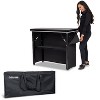 GoBar PRO LED Commercial Grade Portable Pop Up Bar Table with Multi-Color Lights - 3 of 4