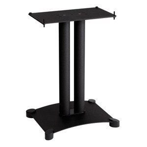 Sanus SFC22 Steel Series 22" Fixed-Height Speaker Stand - Each (Black) - 1 of 4