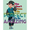 Girl's Rainbow High River Kendall Quote T-Shirt - 2 of 4