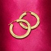 Ross-Simons Italian 18kt Yellow Gold Hoop Earrings - 3 of 4