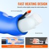 VEVOR 100ft Heated Water Hose for RV, Heated Drinking Water Hose with Corrugated Cover Antifreeze to -45°F, Automatic Self-regulating, 5/8" I.D. Blue - 4 of 4