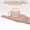 Unique Bargains Centerpiece Decor Openwork Crystal Glass Votive Tea Light Holder - 2 of 4