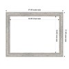 Amanti Art Angled Bronze Framed Dry Erase Magnetic Board - 3 of 4