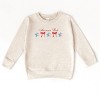 The Juniper Shop American Babe Star Bow Coquette  Toddler Sweatshirt - 2 of 4