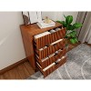 Bella Depot 35.4‘’H Wooden Chest of Drawers, Modern Design with Multiple Compartments(1 pcs) - 2 of 4