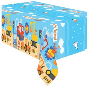 Treasures Gifted Blippi Tablecloth Vehicle - Blippi Party Supplies - 3 Pack - 1 of 1
