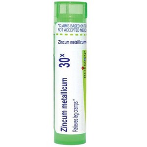 Zincum Metallicum 30X by Boiron Homeopathic Single Medicine For Pain  -  80 Pellet - 1 of 4