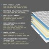 Costway Weighted Blankets,,Organic Premium Breathable Cotton, 48'' x 72'',12lbs/15lbs - 4 of 4