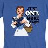 Women's - Disney Princess - Belle One More Page Short Sleeve Graphic T-Shirt - 2 of 4