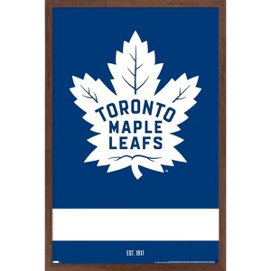 Trends International NHL Toronto Maple Leafs - Logo 21 Framed Wall Poster Prints - 1 of 4