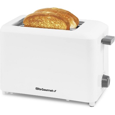Elite Gourmet ECT-1027 Cool Touch Toaster, Extra Wide 1.5" Slots for Bagels Waffles Specialty Breads, Puff Pastry