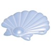 Swimline 82" Water Sports Inflatable Seashell Island Swimming Pool Raft Lounger - White - 2 of 4