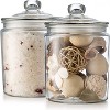 Kook Glass Kitchen and Apothecary Storage Jars, 1/2 Gallon, Set of 2 - 4 of 4